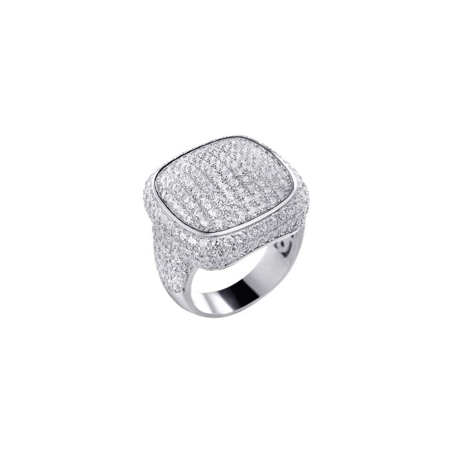 Iced Signet Ring